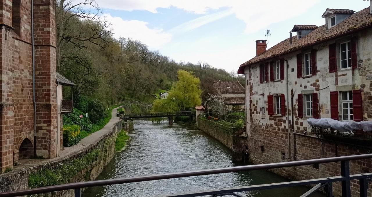 Saint Jean Pied De Port. Centre Ville. Rue Pietonne Exterior photo
